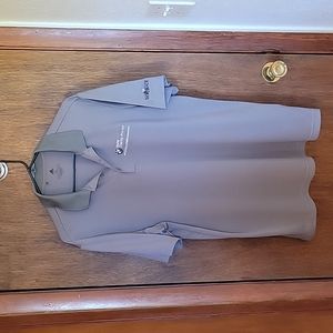 Men's Adidas XL Gray Golf Shirt